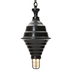 Antique XL Cage Light by Holophane
