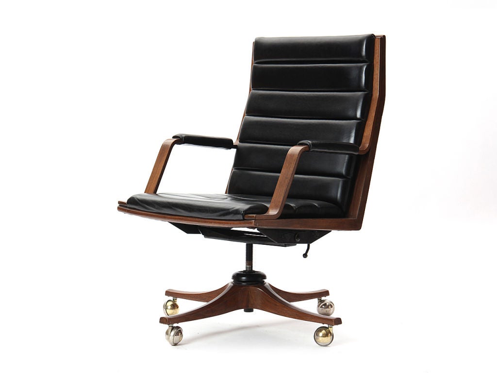 executive desk chair by Edward Wormley