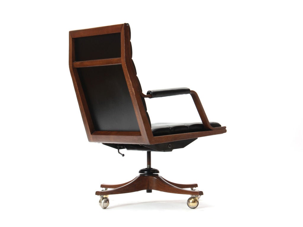 executive desk chair by Edward Wormley 1