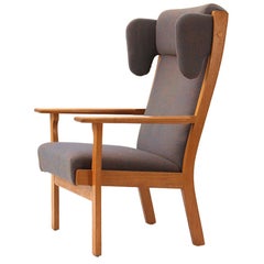 Fauteuil Wingback de Hans J. Wegner pour Getama