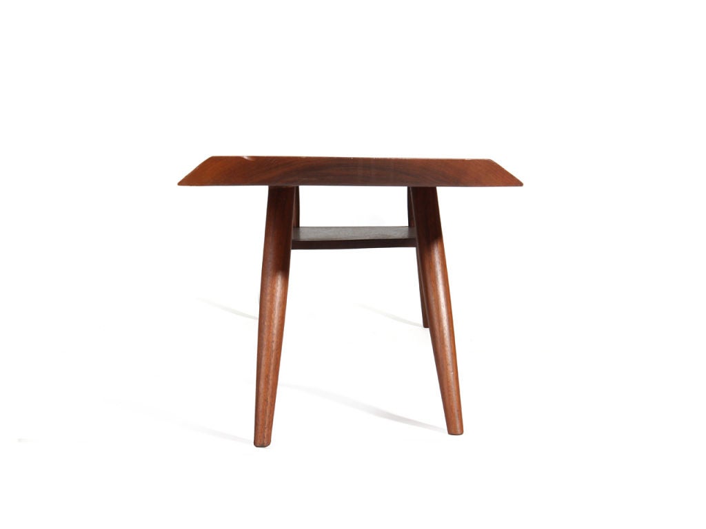 American Long Low Table With Shelf By George Nakashima
