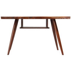 end table with shelf by George Nakashima