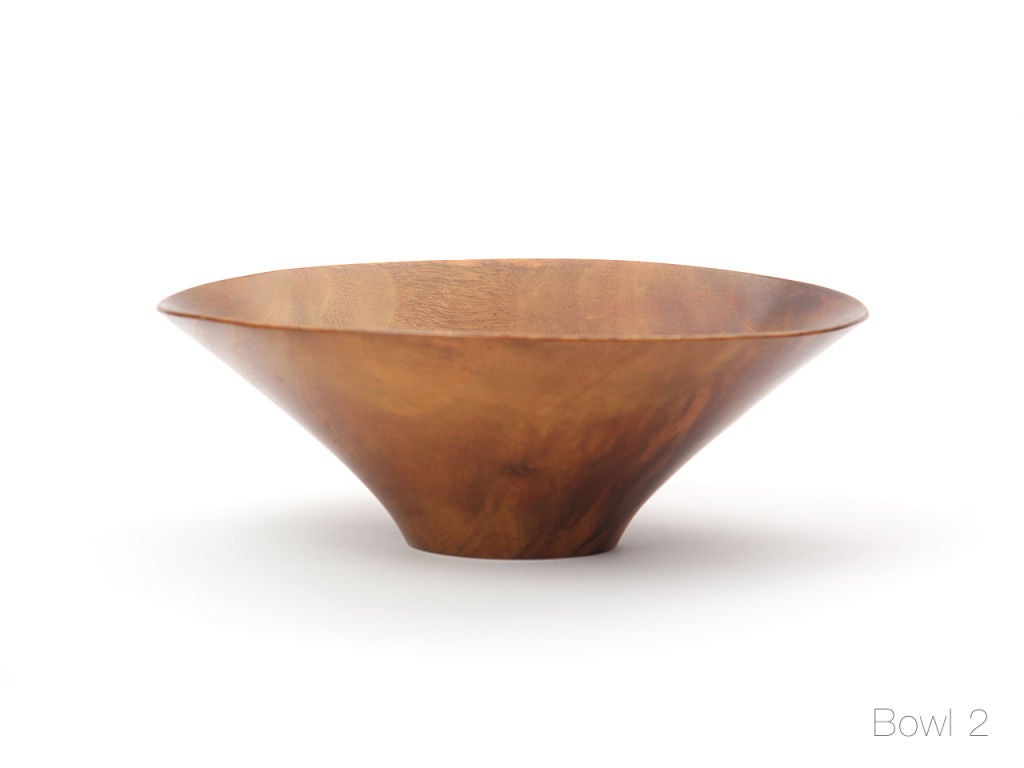 American selection of bowls by Bob Stocksdale