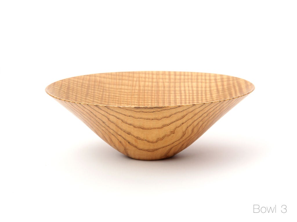 20th Century selection of bowls by Bob Stocksdale