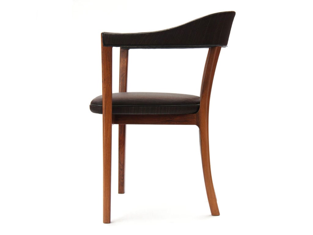 Scandinavian Modern Humpback Chairs by Ole Wanscher