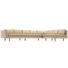 Used bespoke sectional sofa by WYETH