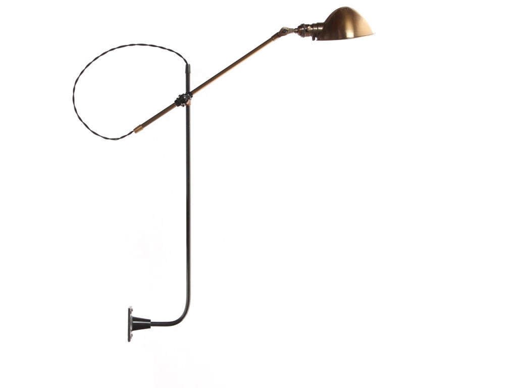 Steel Wall lamp by O.C. White