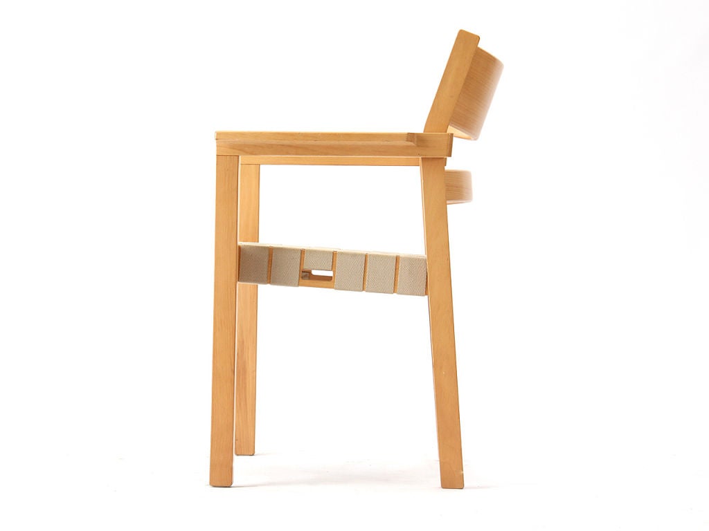 Scandinavian Modern A Set of Four Stacking Arm Chairs by Hans J. Wegner for Johannes Hansen For Sale