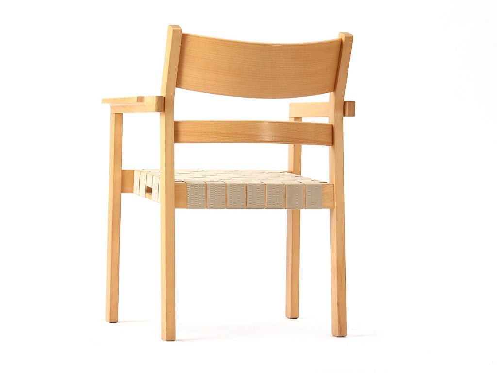 Danish A Set of Four Stacking Arm Chairs by Hans J. Wegner for Johannes Hansen For Sale