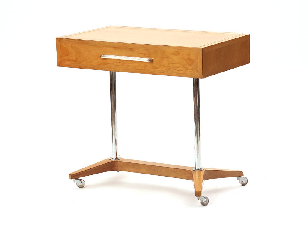 Scandinavian Modern Vanity Table by Edward Wormley For Sale