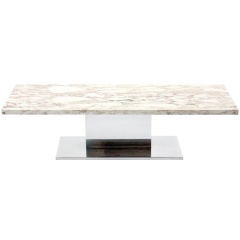 Marble Low Table by Warren Platner