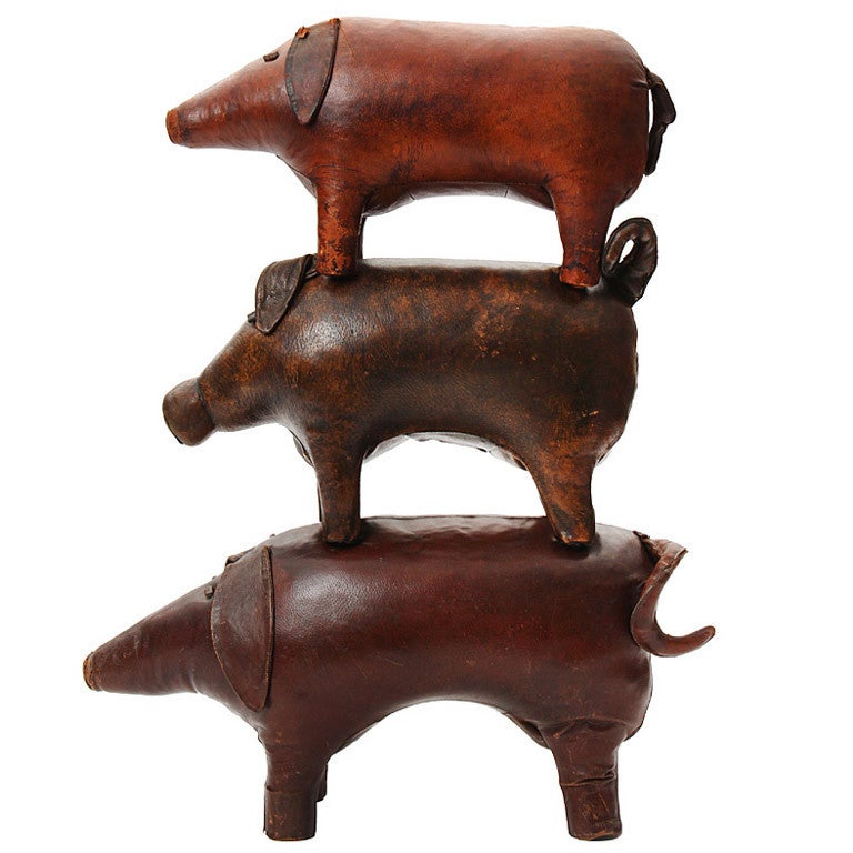 Three Leather Pigs