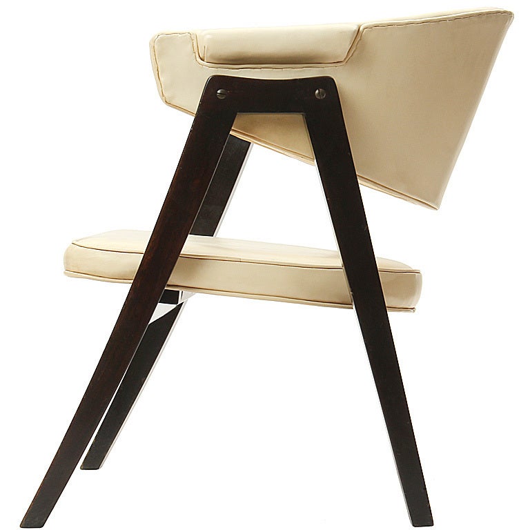 A-Frame Armchair by Edward Wormley For Sale