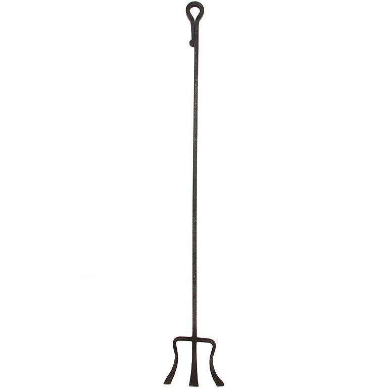 massive cast iron fire poker at 1stDibs