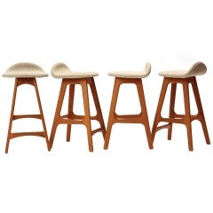 set of four stools by Erik Buck