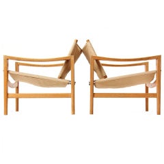 Safari chairs by Hans J. Wegner