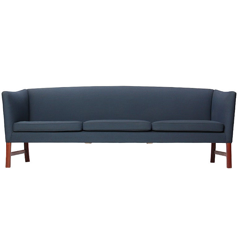 Tight Back Sofa by Ole Wanscher For Sale