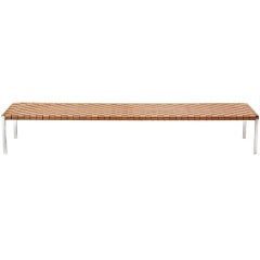 Leather Bench By Laverne