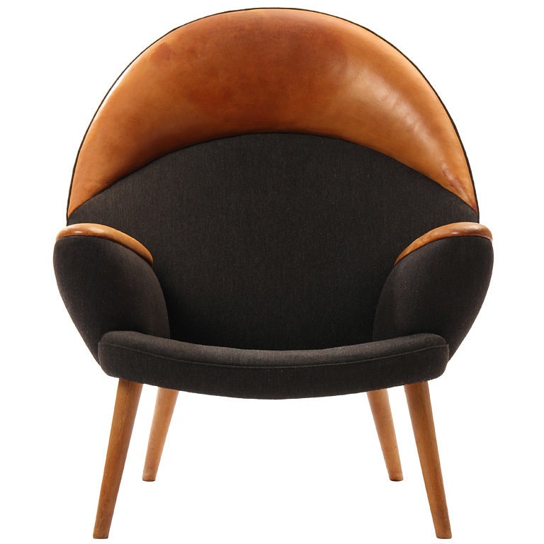 "The Upholstered Peacock" Chair by Hans J. Wegner