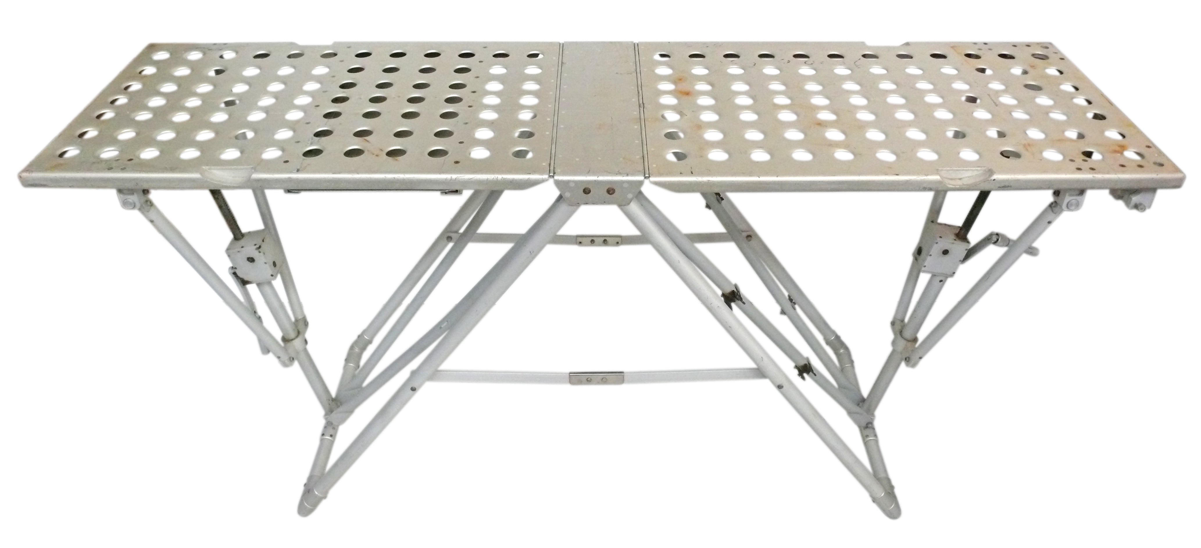 Perforated Aluminum Military Table