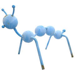 Vintage Giant Mid-Century Steel Playground Ant