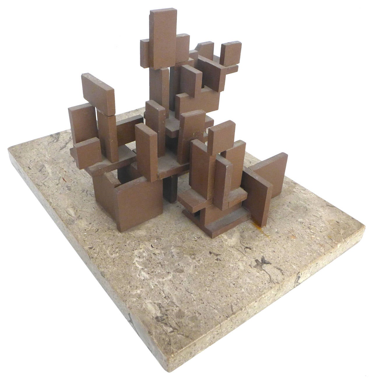 Modern Small Architectural Sculpture by Jerry L. Pollak