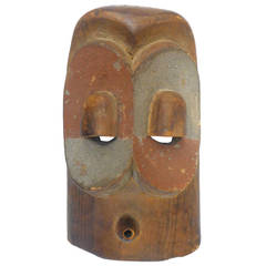 Decorative Carved Wood African Mask