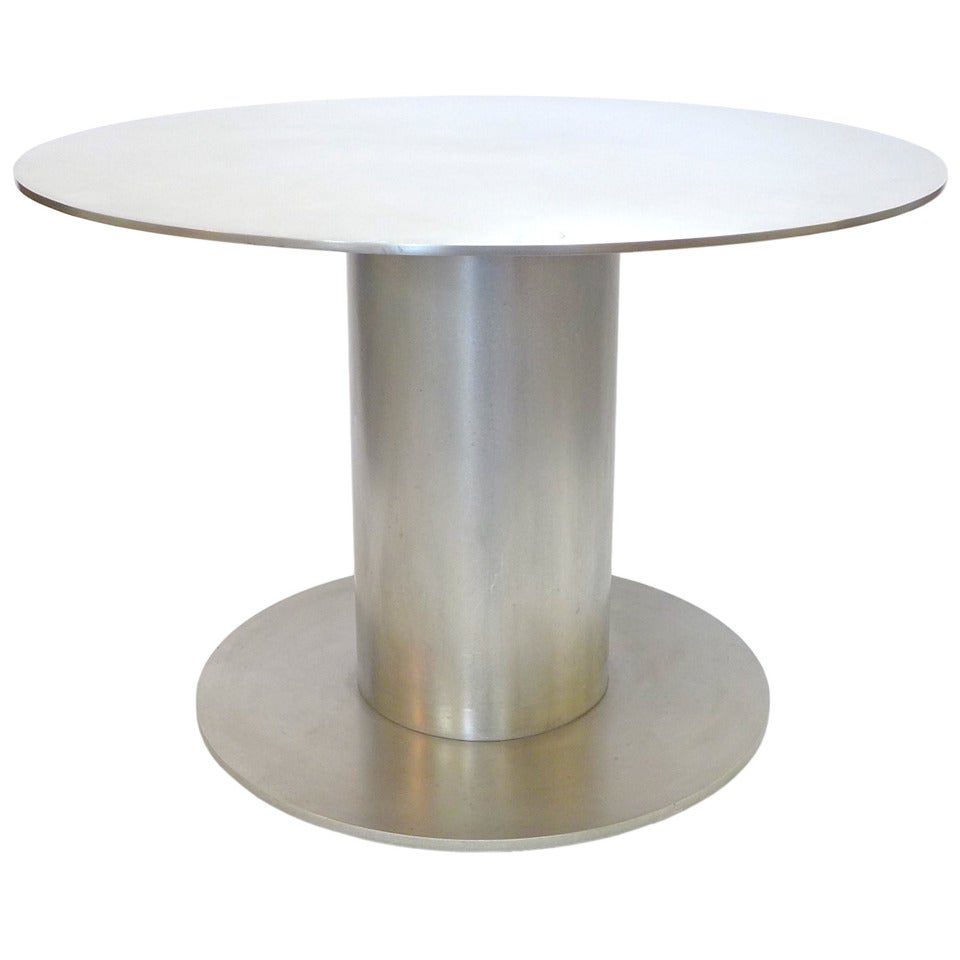 Spectacular Stainless Steel Minimalist Side Table