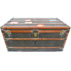 Fantastic Vintage Goyard Steamer Trunk