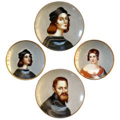 Four Italian Decorative Plates