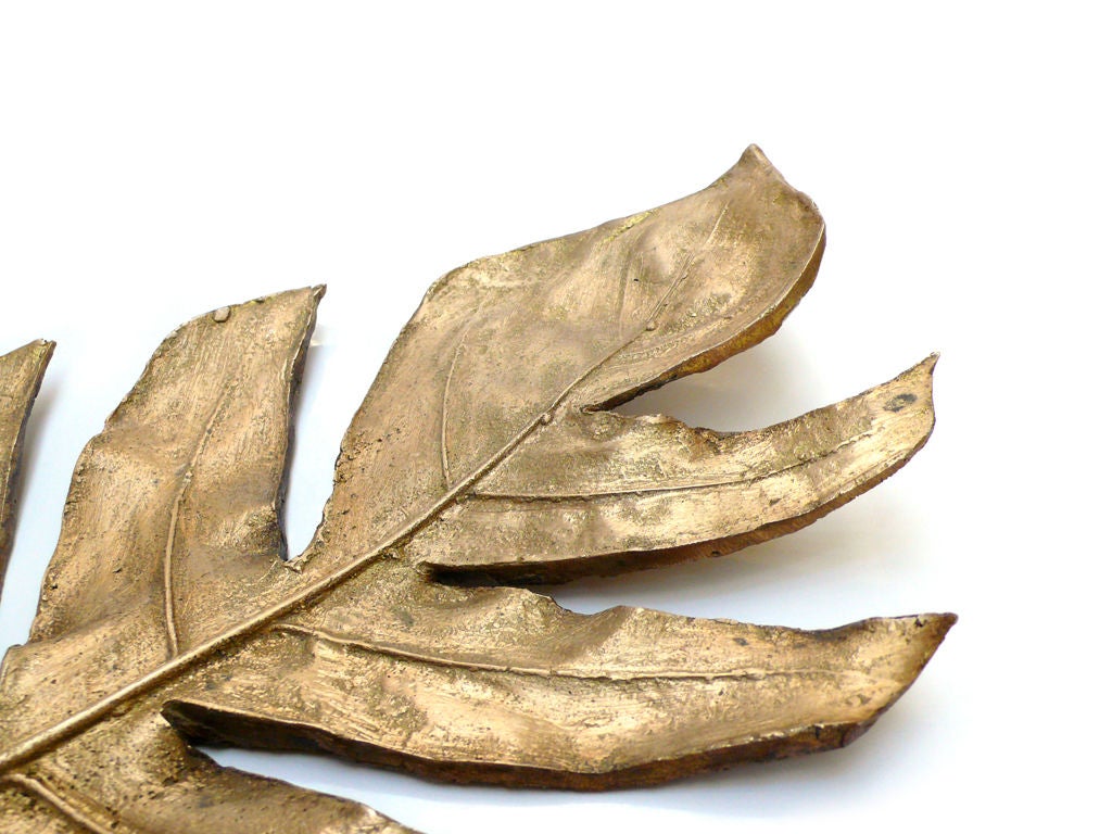 French Bronze Leaf Centerpiece 4