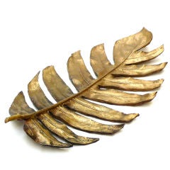 French Bronze Leaf Centerpiece