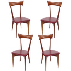 Set of Four Chairs by Ico Parisi