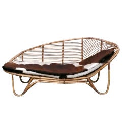 Rattan Chaise Lounge