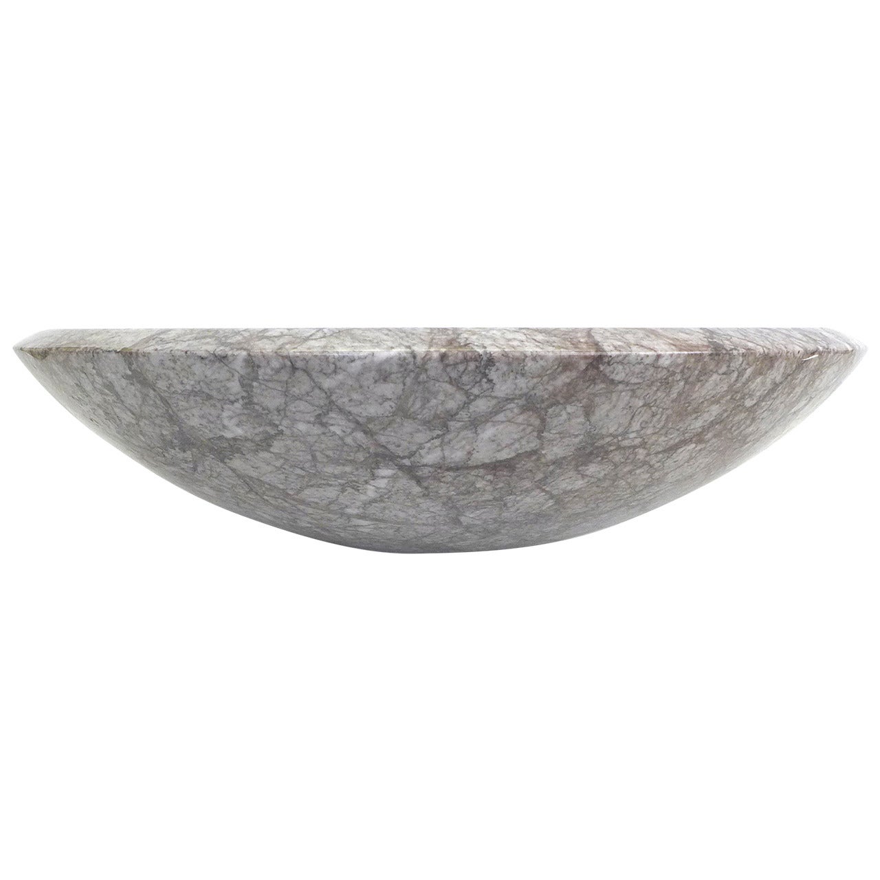 Marble Centerpiece Bowl by Angelo Mangiarotti