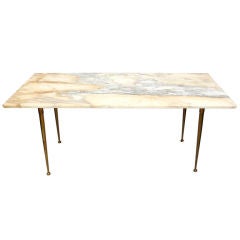Italian marble coffee table