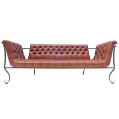 Rare "Gondola" Sofa by Woodard