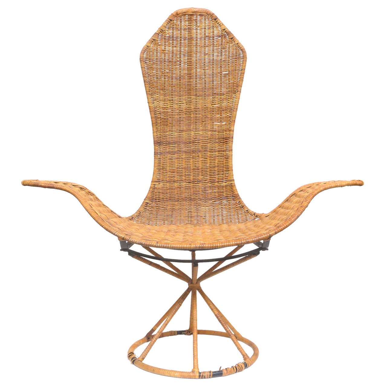 "Wave" Chair by Danny Ho Fong for Tropi-Cal