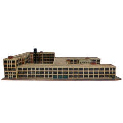 Antique Architectural Model of a Vermont Factory