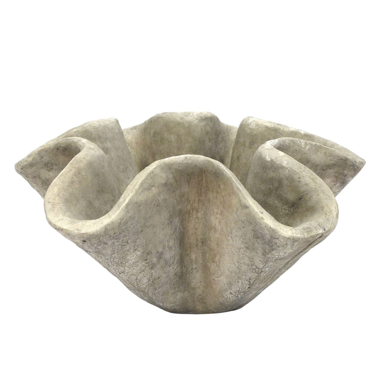 Biomorphic Concrete Planter