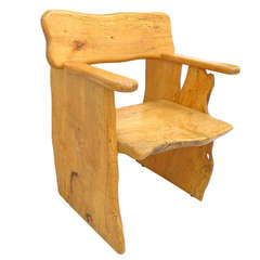 Unusual American Craft Chair