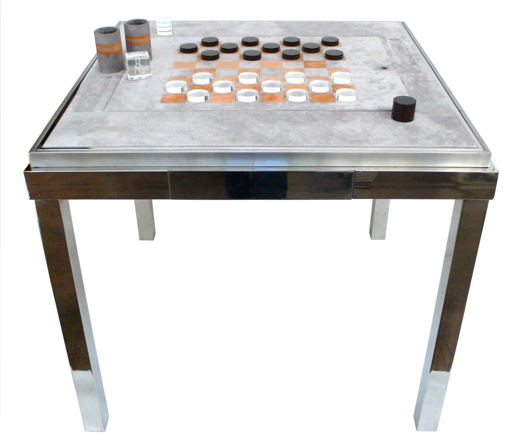 Incredible Game Table by Willy Rizzo