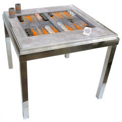 Incredible Game Table by Willy Rizzo