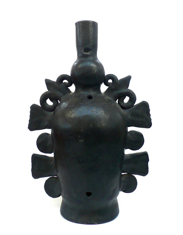 Mexican Surrealist Oaxacan Ceramic Sculpture