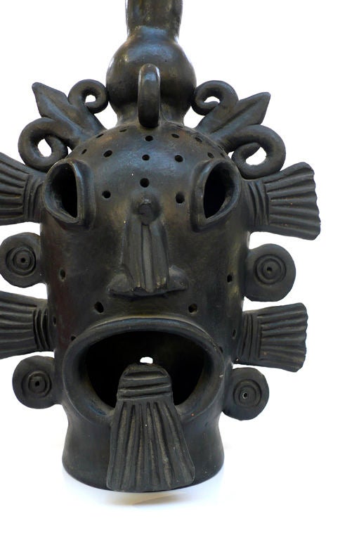 Surrealist Oaxacan Ceramic Sculpture In Excellent Condition In Los Angeles, CA