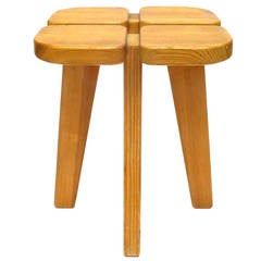 Wood Stool by Lisa Johansson-Pape for Stockmann AB