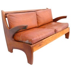 Hand-crafted Settee by Carson "Kit" Thomson