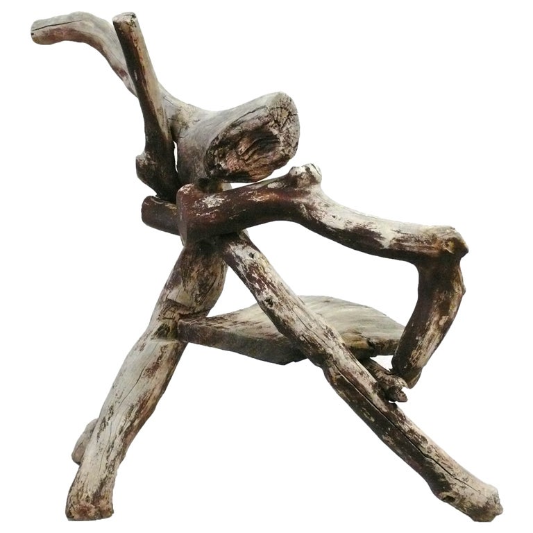 sculptural driftwood chair at 1stdibs sculptural driftwood chair at 1stdibs