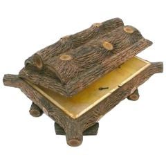 Fantastic French Faux-Bois Box