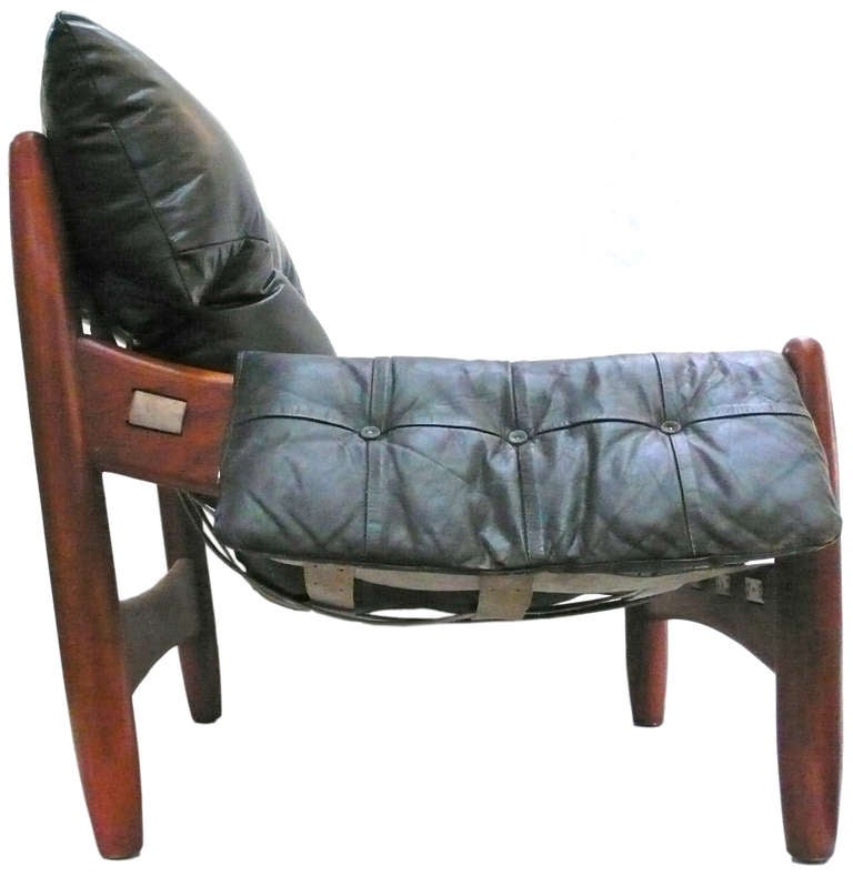Brazilian Sheriff Lounge Chair by Sergio Rodrigues